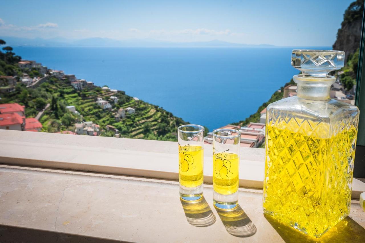 La Villa Di Enzo Casa Vacanze Con Vista Mare Amalfi Exterior photo